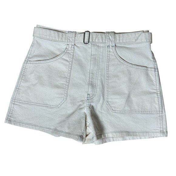 Club Monaco Pants - NWT Denim Jean Shorts Jorts White Cream Color Size 27